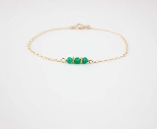 fitzgerald green onyx bracelet by beadin' nora