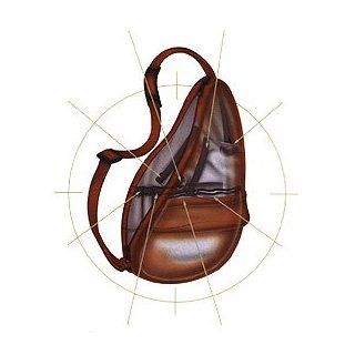 Ameribag's Healthy Back Bag  size extra small (15"x8"x5.5") in Chestbnut leather Health & Personal Care