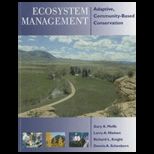 Ecosystem Management Adaptive, Community Based Conservation