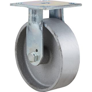 Fairbanks Rigid Weldless Caster — 6in. x 2in.  1,000   1,499 Lbs.