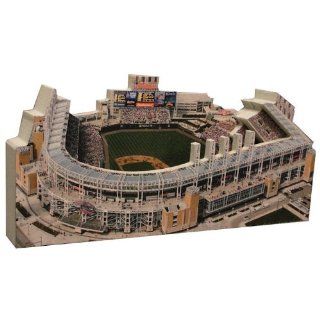 Cleveland Indians/Cleveland Municipal Stadium Replica w/ Display Case Toys & Games