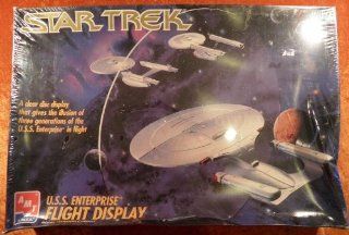 Star Trek USS Enterprise Flight Display Model Kit Toys & Games