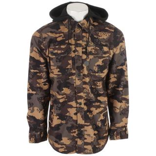 Volcom Chainsaw Flannel Jacket Military 2014