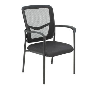 Kiera Black Mesh Side Chair