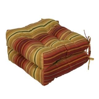20 inch Outdoor Kinnabari Stripe Chair Cushion (set Of 2)