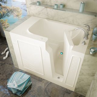 Mountain Home 29x52 Right Drain Biscuit Soaker Walk in Bathtub