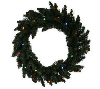 As Is Bethlehem Lights Battery Operated 22 Lit Wreath —