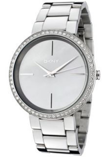 DKNY NY8004  Watches,Mens Grey Mother Of Pearl Dial White Crystal Stainless Steel, Casual DKNY Quartz Watches