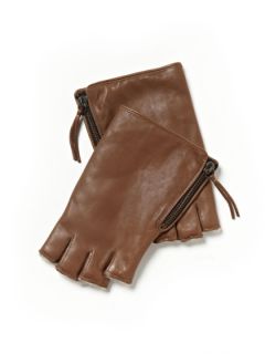 Salma Fingerless Driving Gloves by Maison Fabre