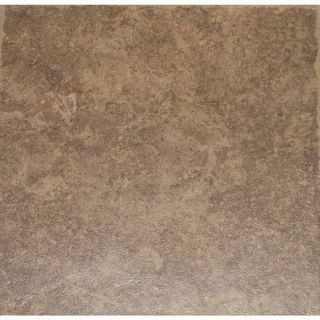 Style Selections La Balantina Brown La Balantina Brown/Matte Ceramic Floor Tile (Common 12 in x 12 in; Actual 11.82 in x 11.82 in)