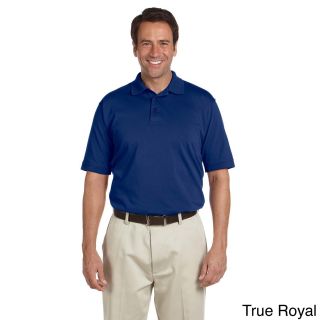 Chestnut Hill Mens Performance Plus Jersey Polo Shirt Blue Size XXL