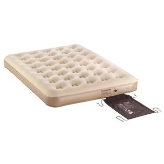 Coleman Coleman Full size Single High Quickbed Air Bed With 4d Pump Beige Size Full
