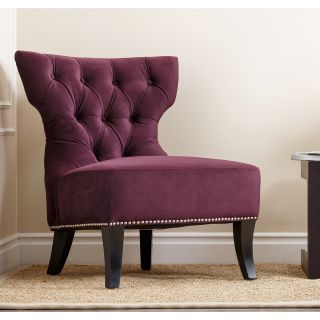 Monica Pedersen Nicole Purple Side Chair By Abbyson Living