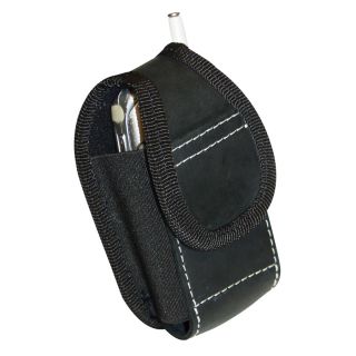 Texas Hold Ums Black Leather Magnetic Cell Phone Case