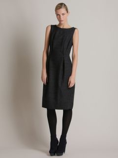 BELUGA Wool Curved Seam Sleeveless Dress by Jil Sander