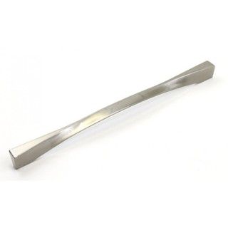 Contemporary 13.25 inch Twist Stainless Steel Finish Cabinet Bar Pull Handle (set Of 5)