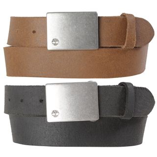 Timberland Men's Casual Distressed Genuine Leather Belt Timberland Men's Belts