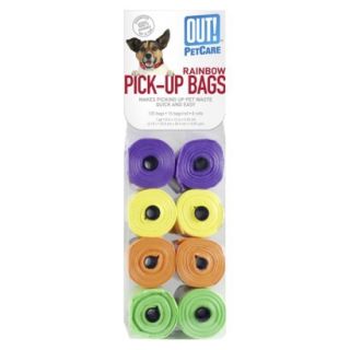 OUT Rainbow Waste Pick Up Bags 120 ct