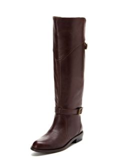 Bordeaux Buckle Riding Boot by Eighteen68