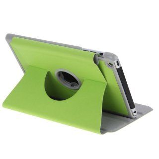 360 Degree Rotating PU Leather Sleep/Wake Magnetic Case Smart Cover for Apple iPad Mini Green Computers & Accessories