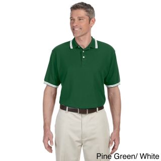 Chestnut Hill Mens Tipped Performance Plus Pique Polo Multi Size XXL