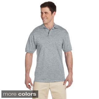 Jerzees Mens Heavyweight Cotton Jersey Polo Shirt Brown Size XXL