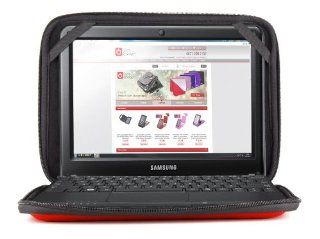 Red Memory Foam Case For HP Mini 210, Samsung NC110 & N150 Plus And Toshiba NB550D & NB500, By DURAGADGET Computers & Accessories