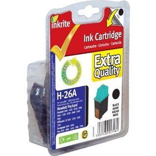 Inkrite NG Ink Cartridges (HP 26) for HP Deskjet 200 400 500 550 Fax 200   51626A Black