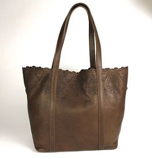 italian leather flaminia bag/shopper by cocoonu