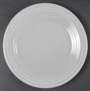 Homer Laughlin  Fiesta Gray (Older) Dinner Plate, Fine China Dinnerware   Gray,