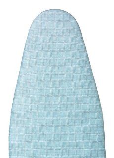 Polder IBC 9554 552 54 Inch Heavy Use Replacement Ironing Pad and Cover, Blue Square Pattern   Ironing Board Covers