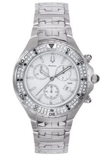 Accutron by Bulova 26E03  Watches,Mens Val Disere Diamond Chronograph, Luxury Accutron by Bulova Quartz Watches