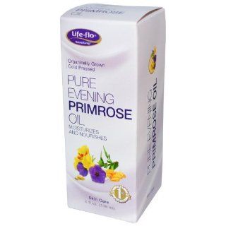 Life Flo Pure Evening Primrose Body Oil, 4 Ounce  Lifeflo Evening  Beauty