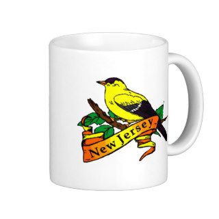 NEW JERSEY STATE BIRD COFFEE MUG