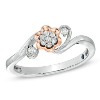Cherished Promise Collection™ Diamond Accent Flower Promise Ring in