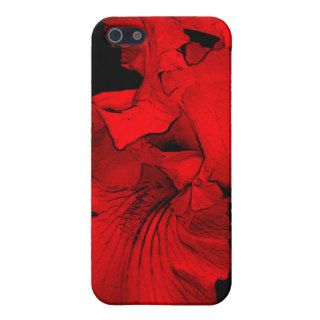 Red Hot Iris Floral Speck iPhone Case iPhone 5 Case