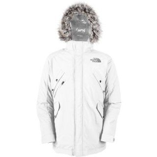 The North Face Stone Sentinel 550 Down Jacket White Mens Sz Large  Snow Skiing Equipment  Sports & Outdoors