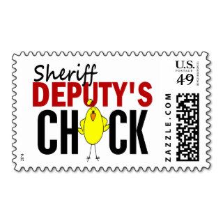 Sheriff Deputy's Chick Stamps