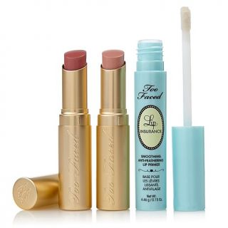Too Faced Stay All Day 3 piece La Crème and Lip Insurance Set
