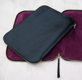 handmade pigskin document wallet by miller and jeeves