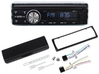 Jensen DMR2116 Single DIN All Digital "Mechless" /WMA Receiver With an SD Card, USB, and Aux Inputs and a Wireless Remote Control 