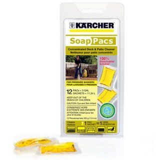 Karcher 9.558 113.0 Pressure Washer Deck and Patio Cleaner SoapPac, 12 Pack (Discontinued by Manufacturer)  Pressure Washer Accessories  Patio, Lawn & Garden