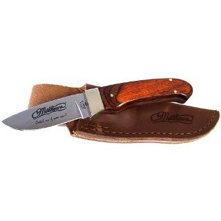 Utica Cutlery m Mathews 6 3/4" Fixed Blade Coco Bola Wood W/sheath  Hunting And Shooting Equipment  Sports & Outdoors