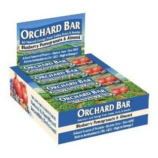 Orchard Bar Blueberry Pomegranate Almond Bars (12x1.6 Oz)  Granola And Trail Mix Bars  Grocery & Gourmet Food