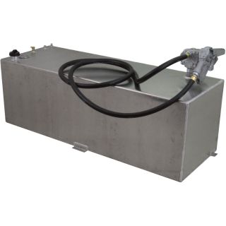 RDS Auxiliary Fuel Transfer Tank with Pump — 80-Gal. Capacity, 15 GPM Pump, Smooth Finish, Model# 73961  Auxiliary Transfer Tanks