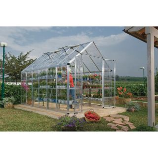 Palram Snap & Grow Greenhouse   8ft.W x 12ft.L, 96 sq. ft., Model HG8012
