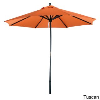 Phat Tommy Phat Tommy 9 foot Market Umbrella Orange Size 9 foot