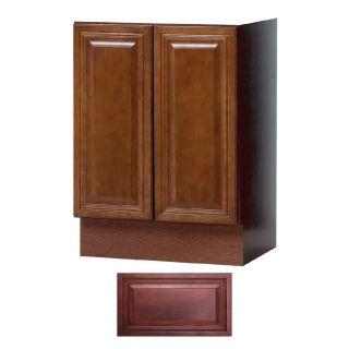 Insignia Ridgefield 24 in x 21 in Burgundy Traditional Bathroom Vanity