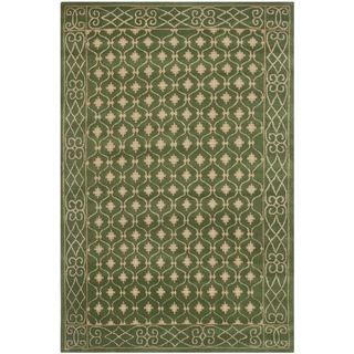 Safavieh Hand knotted Nepalese Multi Wool/ Silk Rug (4 X 6)