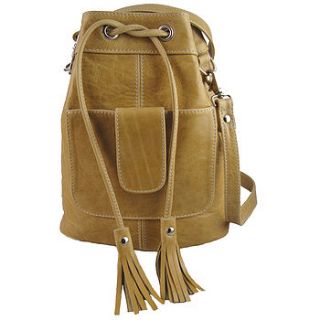 handcrafted leather 'joni' bag by freeload leather accessories